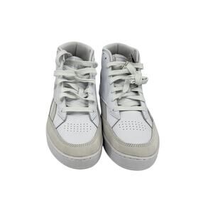 NEW Reebok Club C Form Hi White Leather Lace Up Lifestyle Sneakers Women’s 11.5
